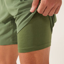 Mens | Stride Athletic Shorts | Green