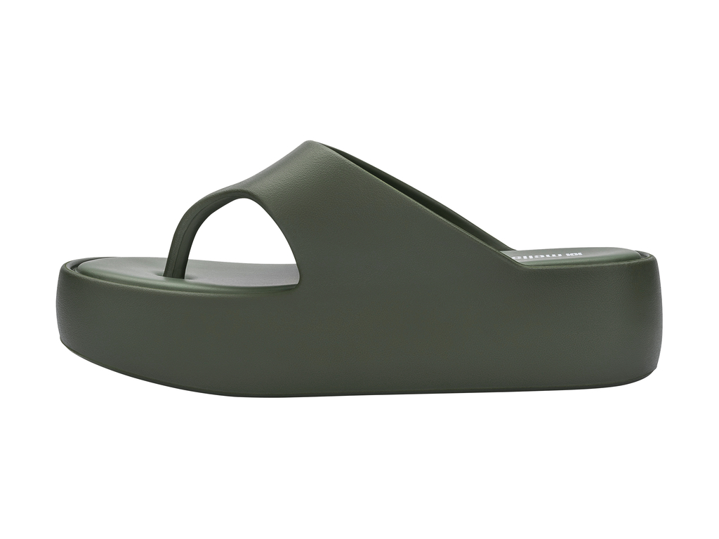 Melissa Free Platform Thong | Green