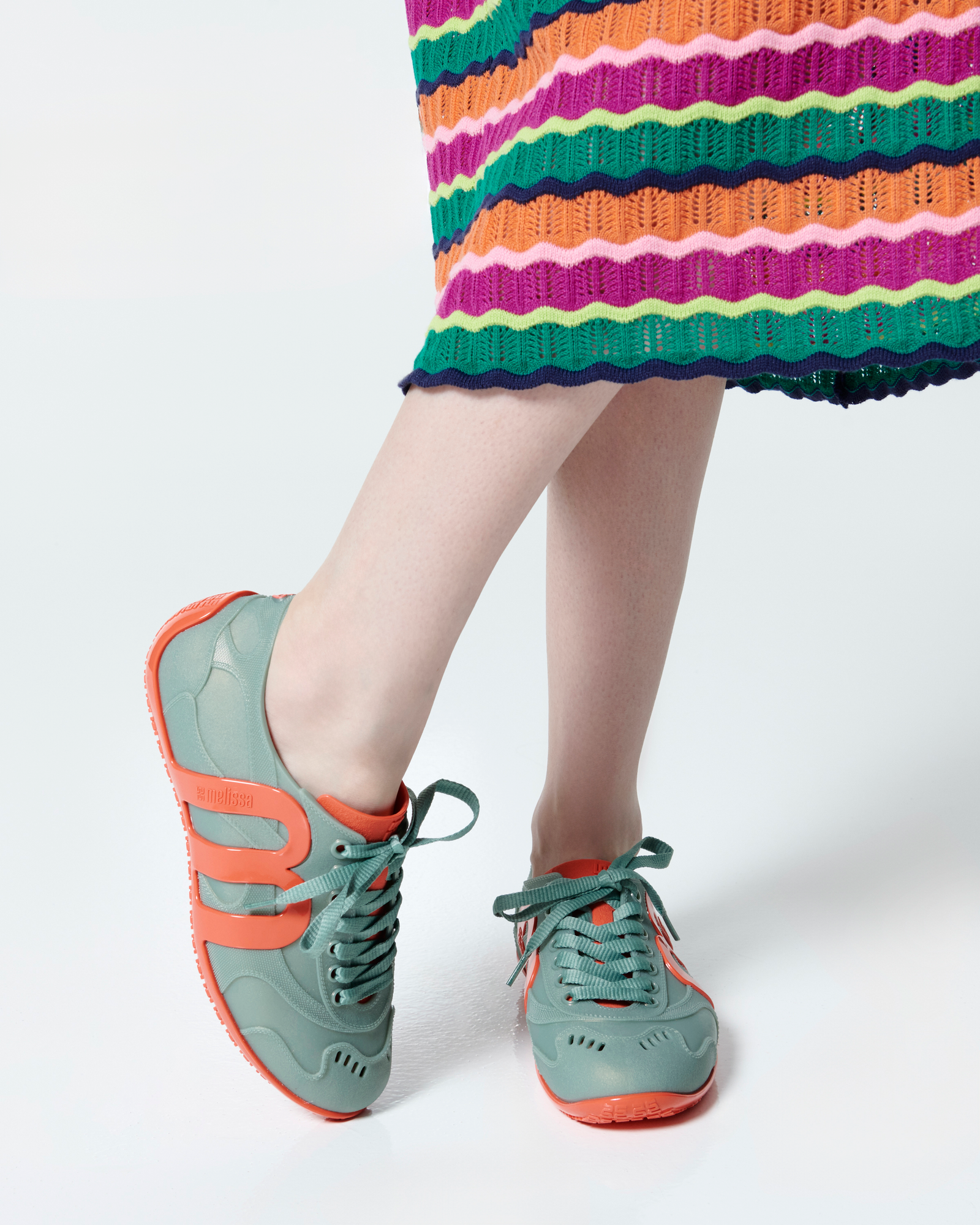 Melissa Motion | Orange/Green