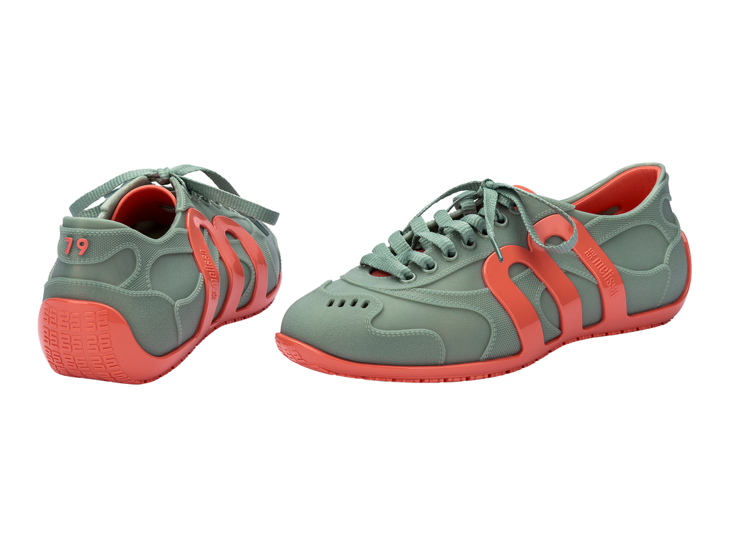 Melissa Motion | Orange/Green