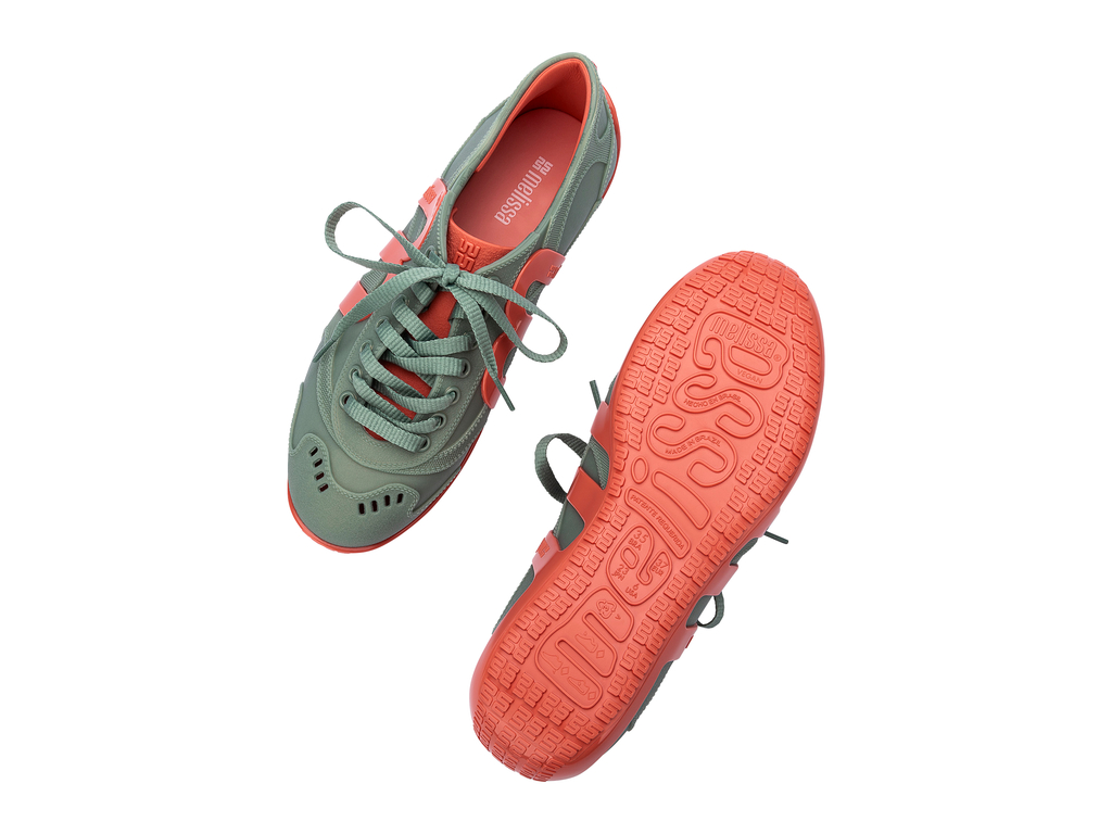 Melissa Motion | Orange/Green