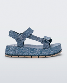 Melissa Flowing Platform Denim | Jeans Blue