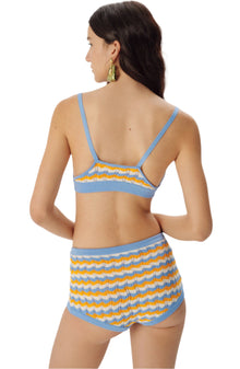 Palma Knit Short | Cornflower Multi