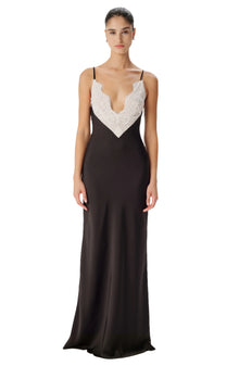 Vito Dress | Black White