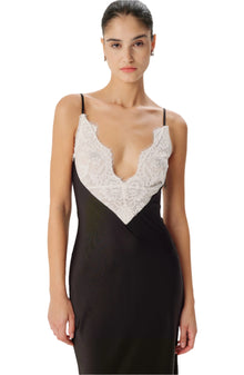 Vito Dress | Black White