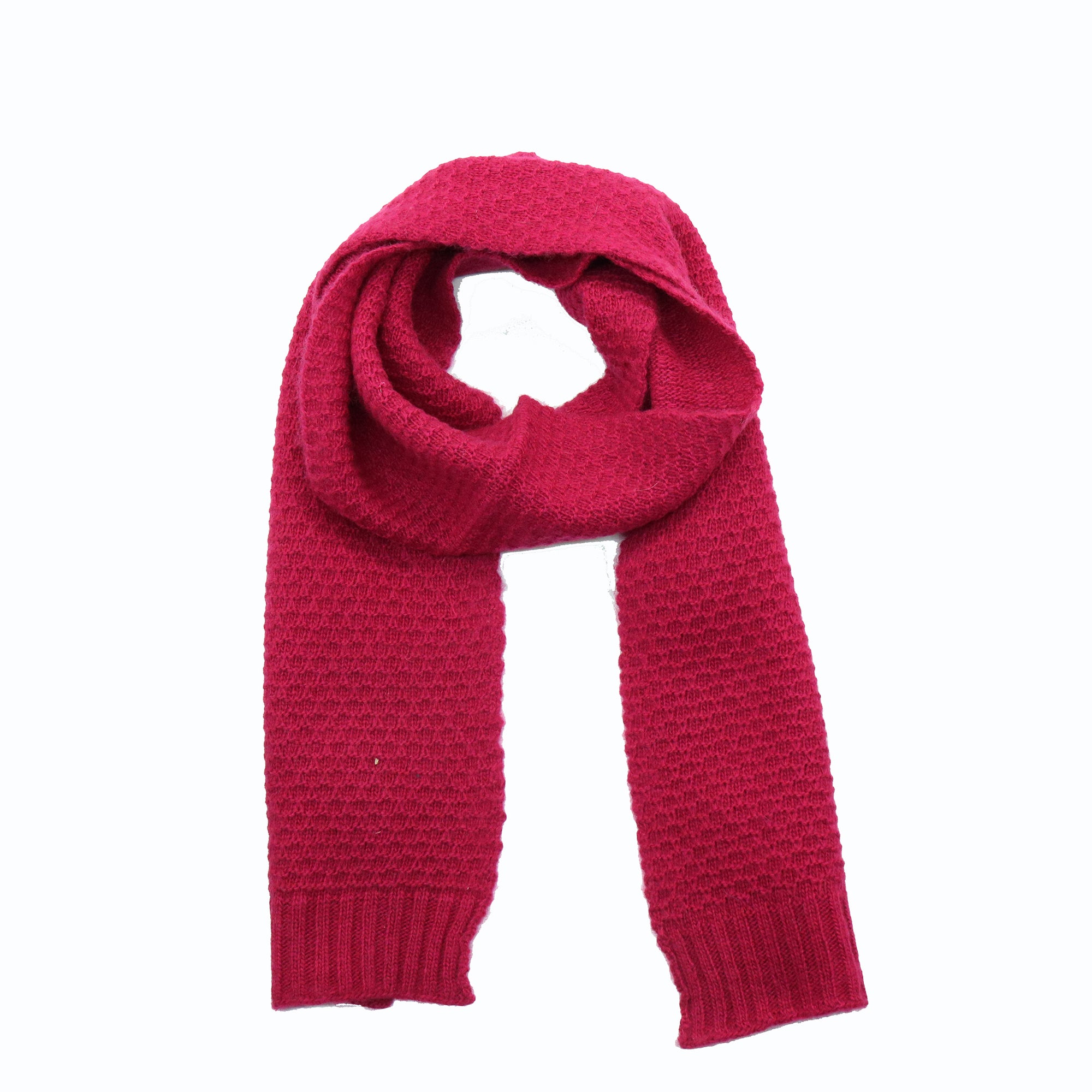 Kids | Stitched Scarf | Berry