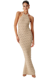 Kaiden Knit Dress | Ecru