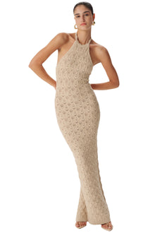 Kaiden Knit Dress | Ecru