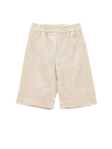 Girls | Corduroy Palazzo Trousers | Ecru