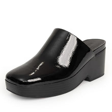 Chata | Black Patent Faux Leather