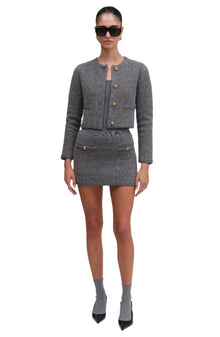 Dalya Skirt | Slate Grey