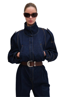 Nailah Jumpsuit | Darkwash Blue