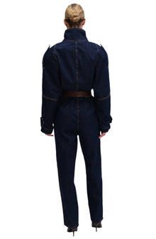 Nailah Jumpsuit | Darkwash Blue