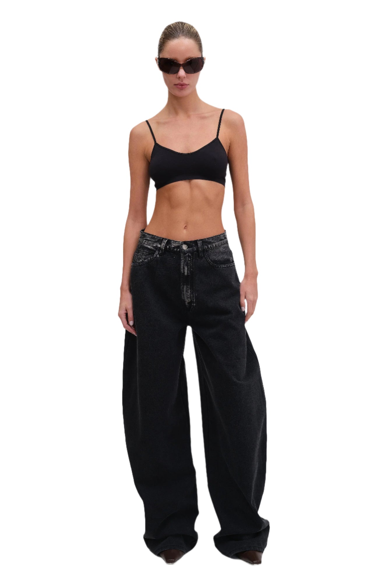 Naomi Jeans | Charcoal Wash