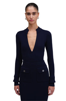 Carney Bodysuit | Navy