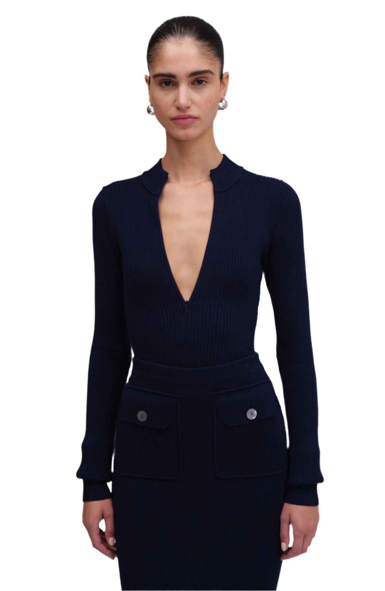 Carney Bodysuit | Navy