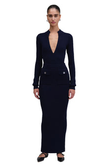 Carney Bodysuit | Navy