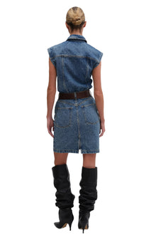 Carlyle Bodysuit | Lightwash Blue