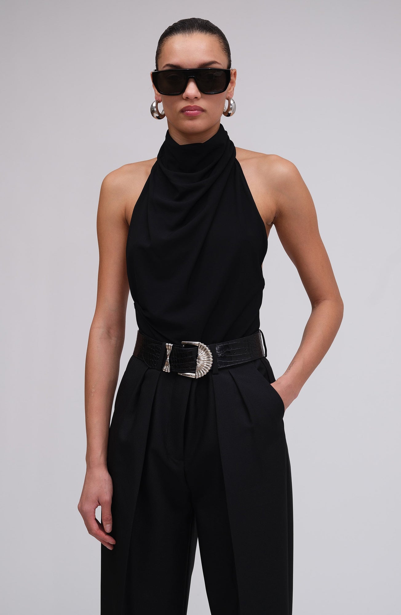 Meli Bodysuit | Black