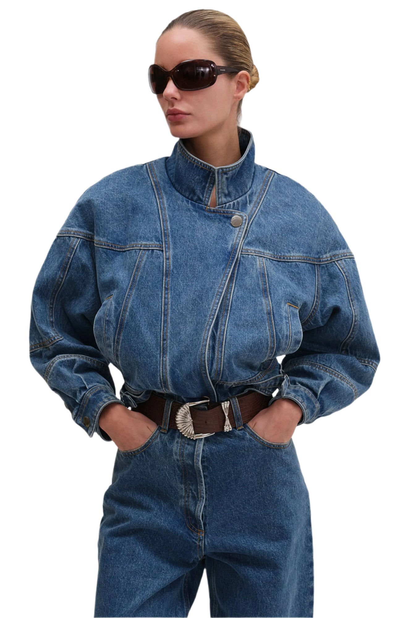 Caprice Jacket | Lightwash Blue