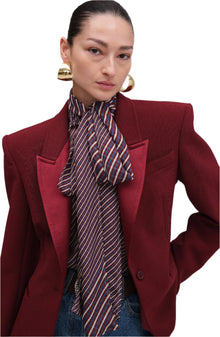 Candice Blazer | Oxblood