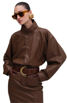 Regan Dress | Chocolate Brown