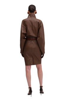 Regan Dress | Chocolate Brown
