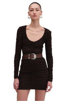 Julisa Dress | Chocolate Brown