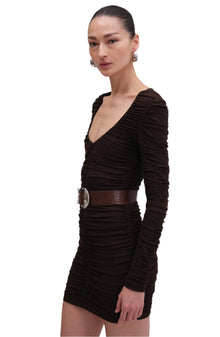 Julisa Dress | Chocolate Brown