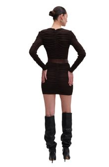 Julisa Dress | Chocolate Brown