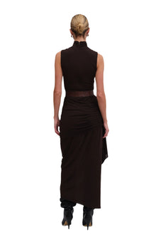 Crystal Dress | Chocolate Brown