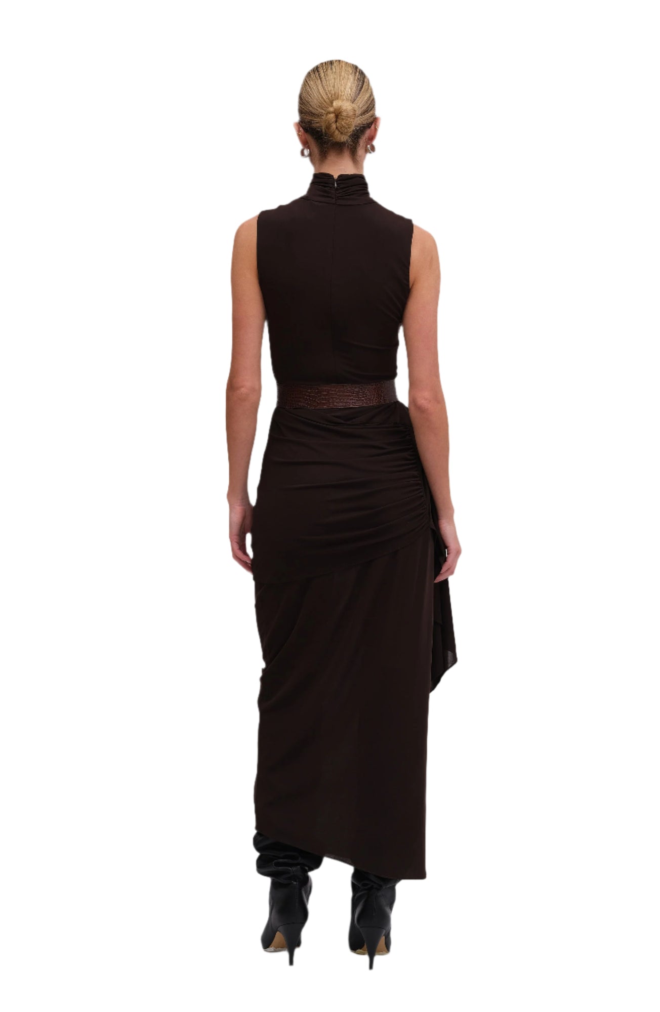 Crystal Dress | Chocolate Brown