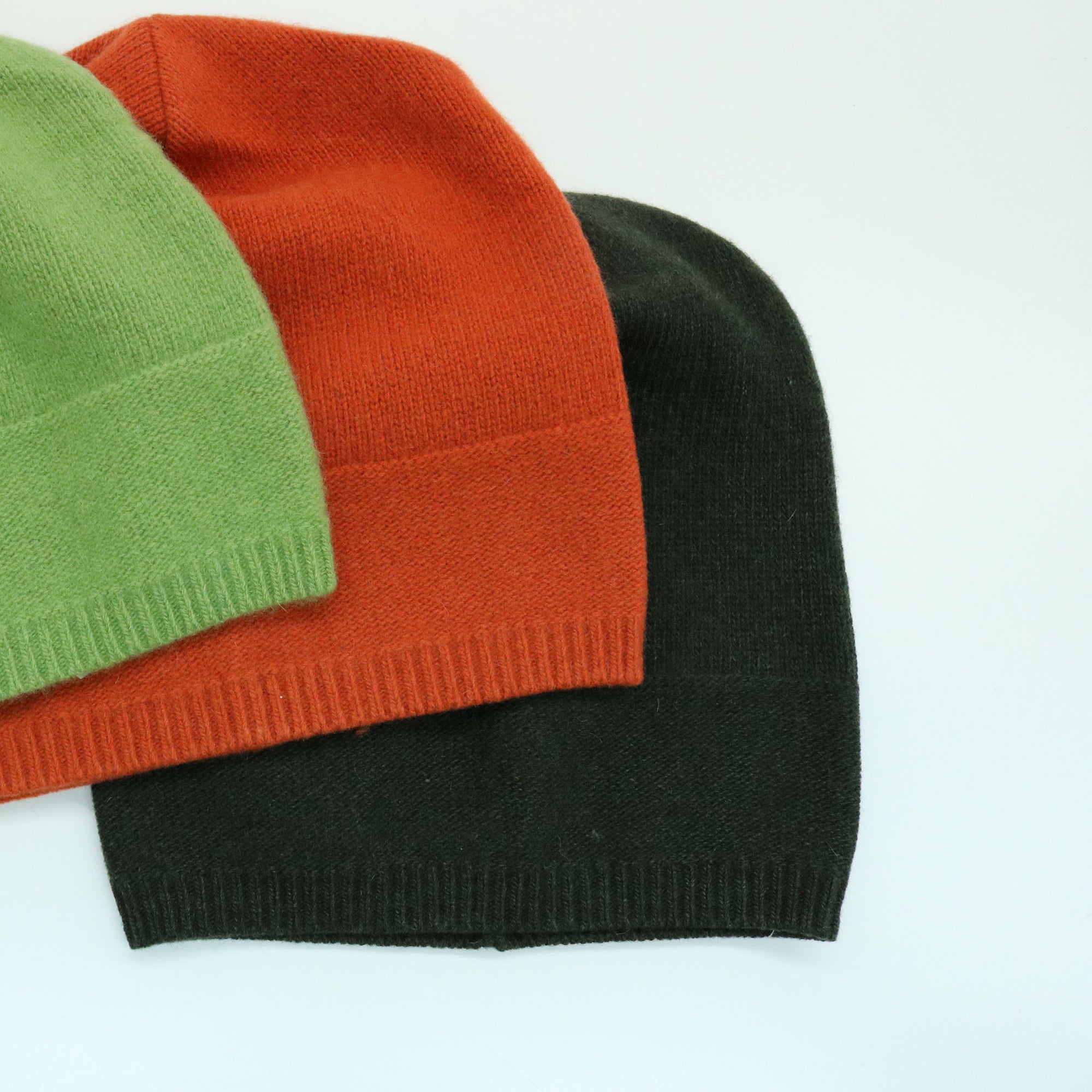 Unisex | Cashmere Slouchy Hat | Rust