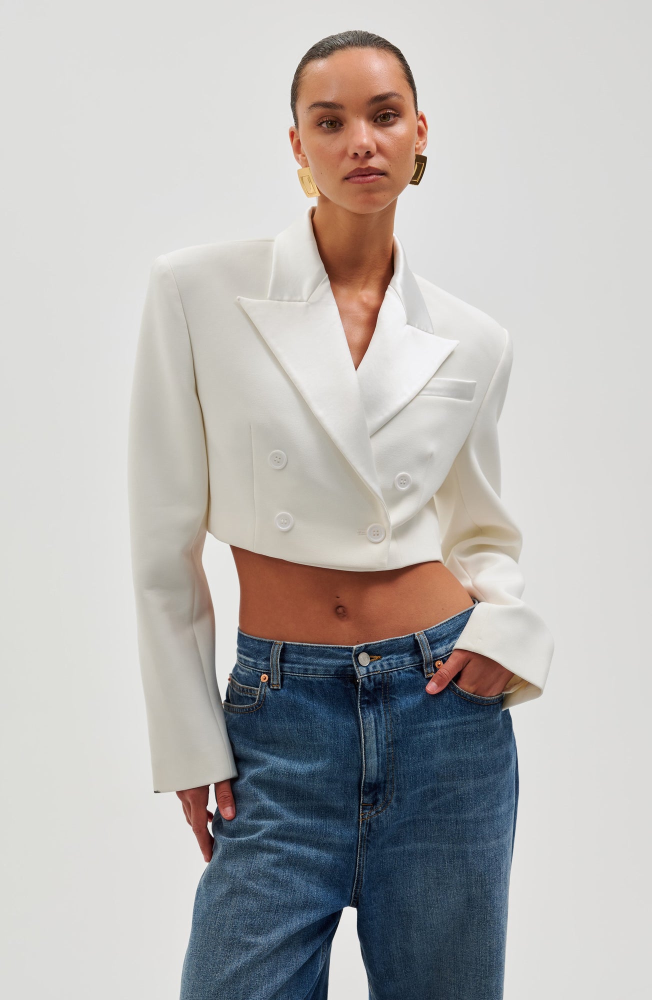 Riot Blazer | Ivory