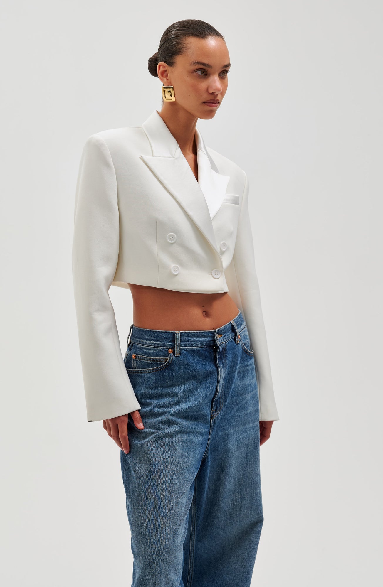 Riot Blazer | Ivory