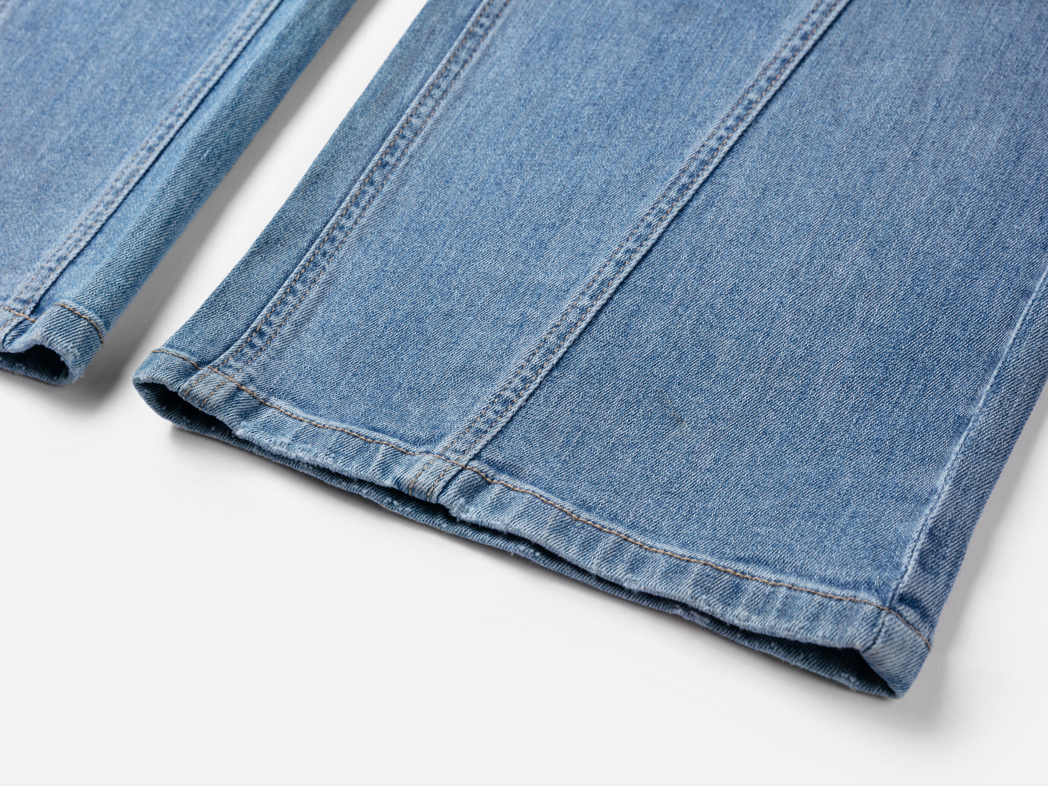 Antibacterial Cooling Denim Pants | Blue