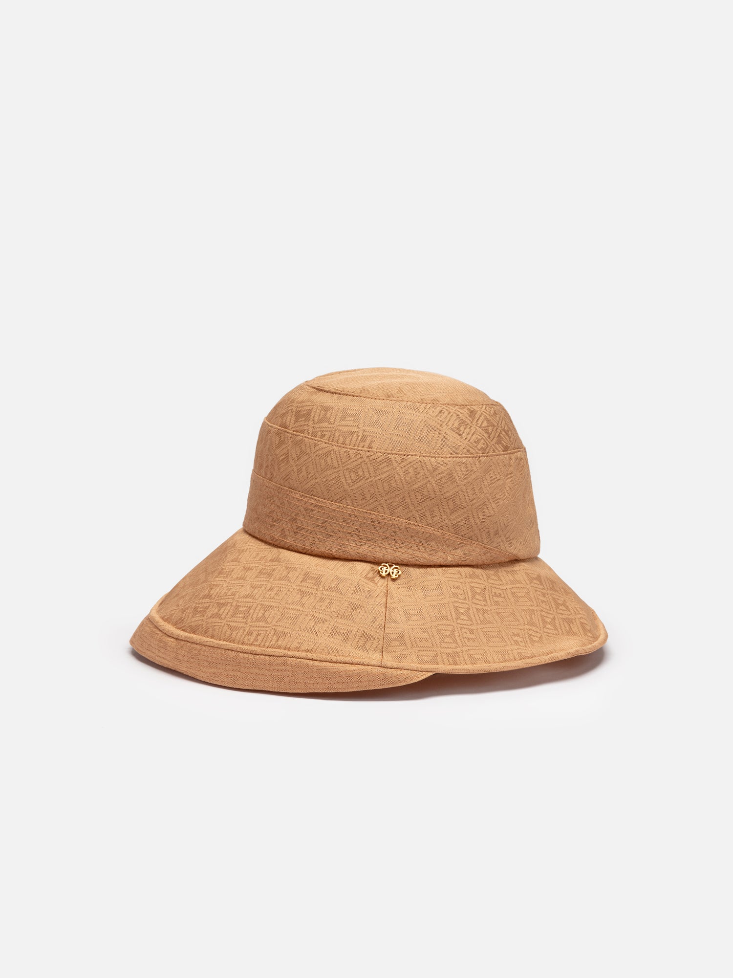 Silk Flower Sun Hat | Beige