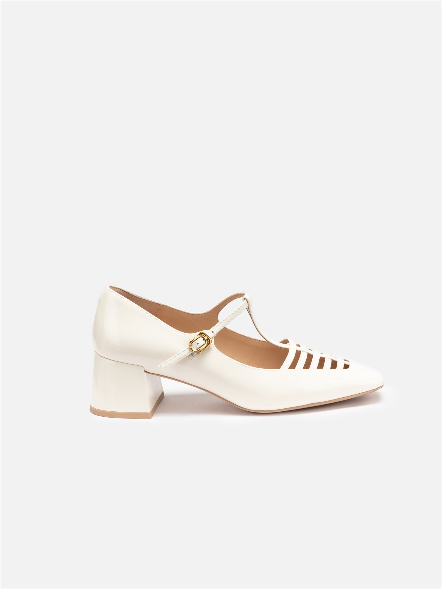 Pointed Toe Heels | White