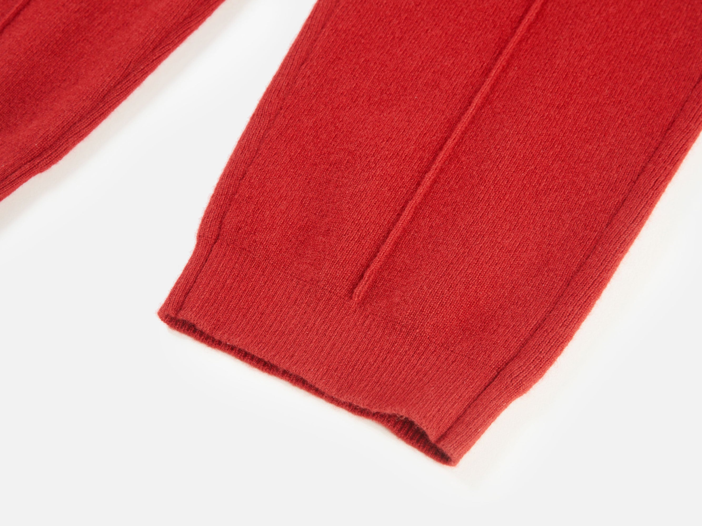Cashmere Jogger Pants | Red