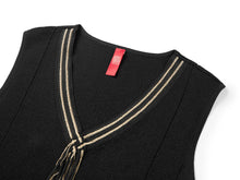 Sleeveless Knit Top | Black
