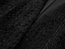 Tweed-Style Jacket | Black