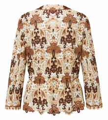 Floral Blouse | Brown