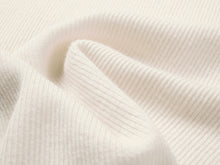 Turtleneck Beaded Cashmere Sweater | White