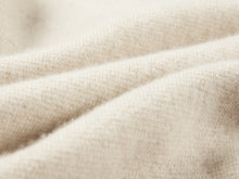 High-waisted Knit Straight Leg Pants | Beige