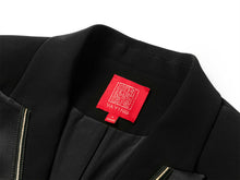 Triacetate Suit Jacket | Black