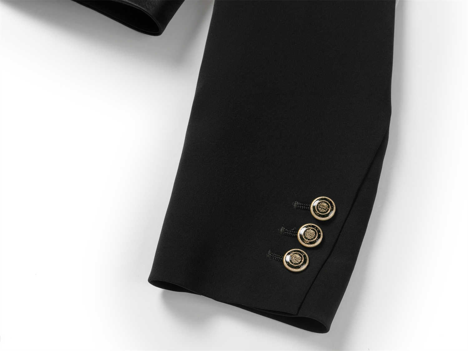 Triacetate Suit Jacket | Black