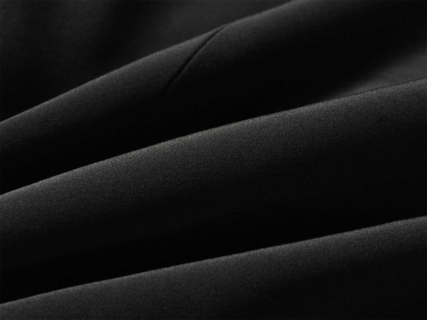 Triacetate Suit Jacket | Black