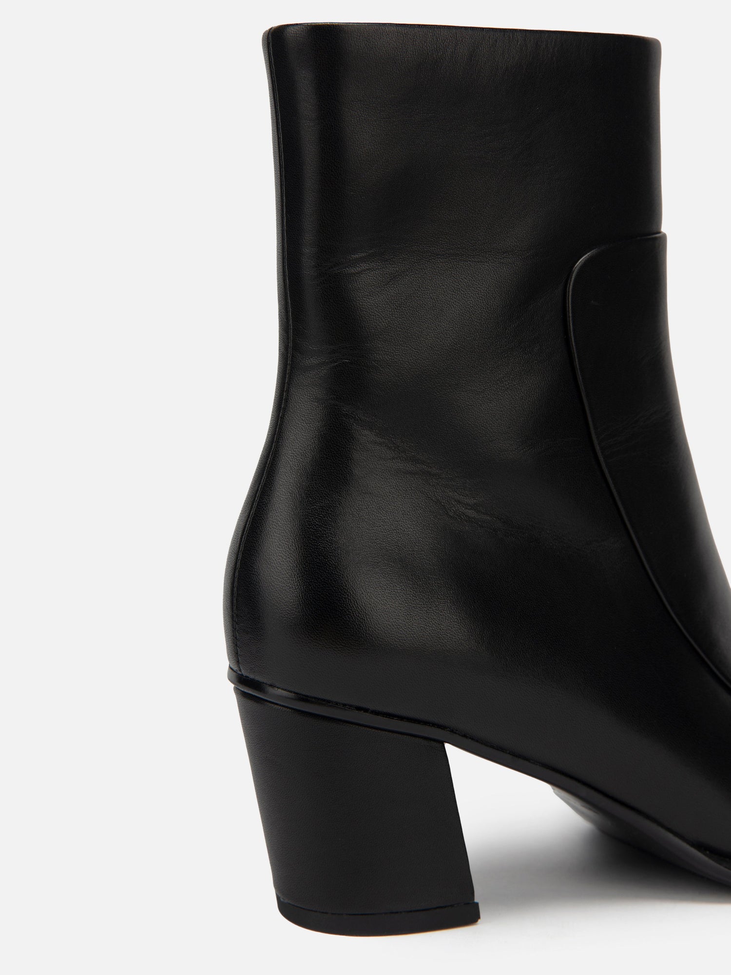 Square Toe Boots | Black