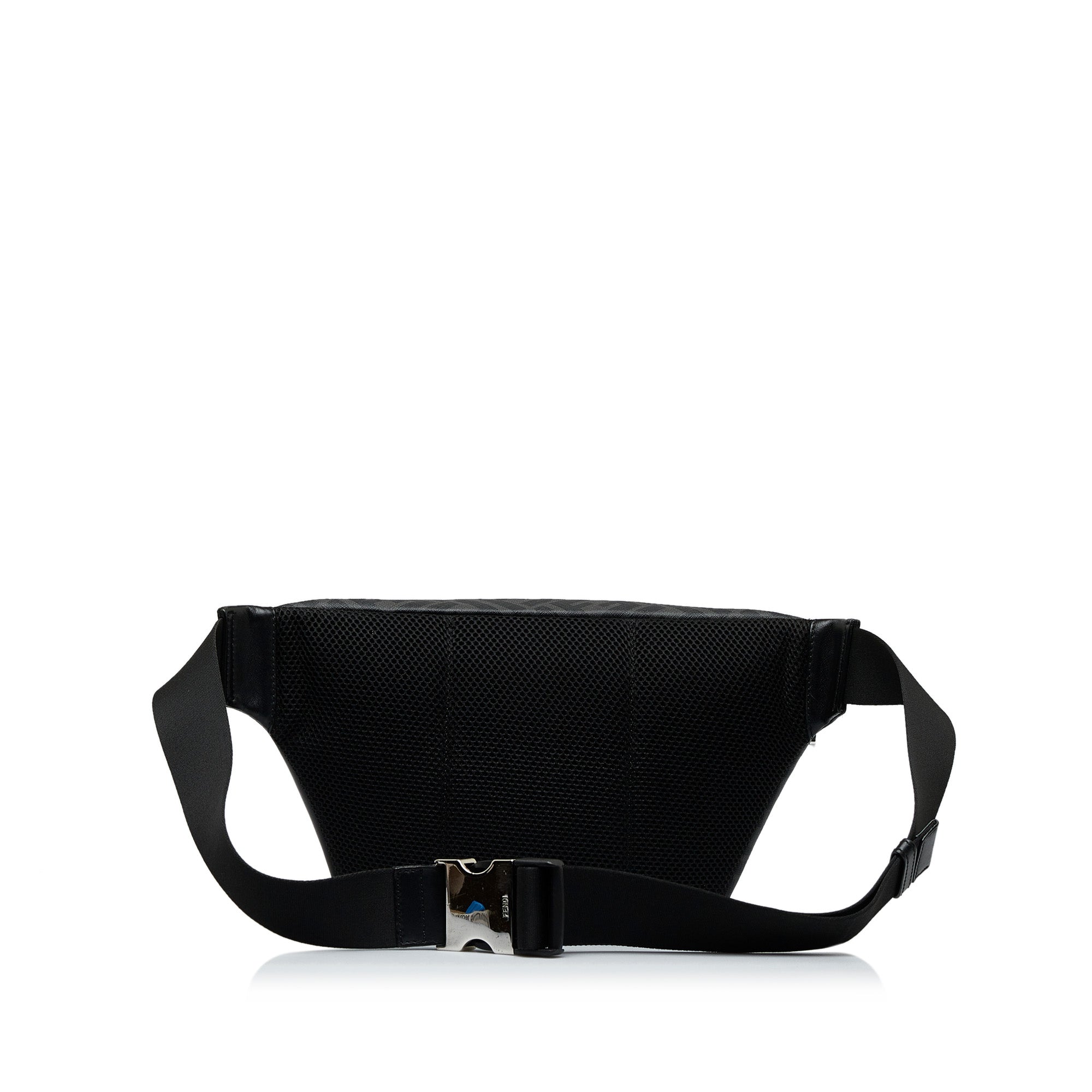 Fendi Pre-Owned Zucca FF 1974 Diagonal Belt Bag | Women | Black