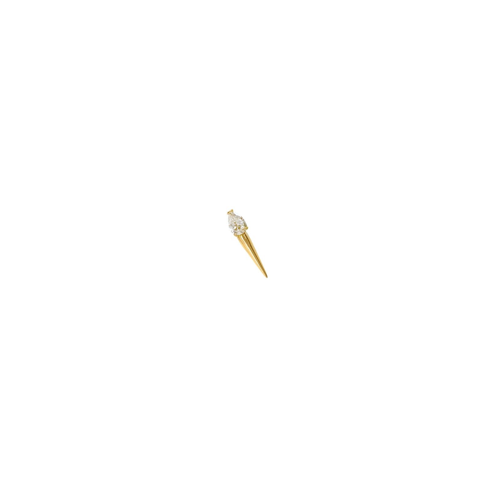 Diamond Foundry x AP Diamond Spike Stud - Pear